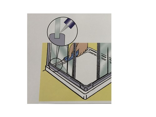 OFFERTISSIMA Box doccia apertura scorrevole angolare cristallo stampato da 6 mm profilo bianco  EST.82/92 cm serie Brio - 2B Box docce